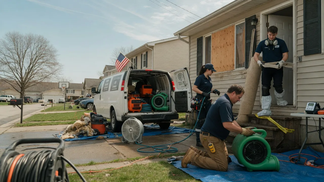 Water Damage Restoration in Willow Hill, IL near me